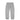 back view of grey heavyweight knit joggers against white background