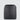 A black leather backpack with a zip pocket in the front, and a briefcase-style handle on the side
