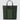 Back view of green Robin tote, showing back pocket and trolley sleeve