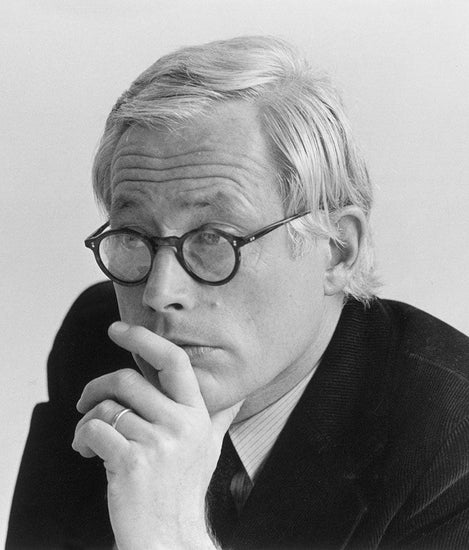 portrait of prolific designer of Bauhaus for many years: Dieter Rams