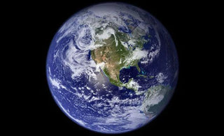 a sattelite picture of the planet earth