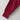 Close-up of a maroon fabric sleeve on a light gray background