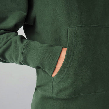 Repurposed SUZUKI Hoodie in Evergreen