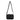 goodall bag in black econyl front centre on a white background