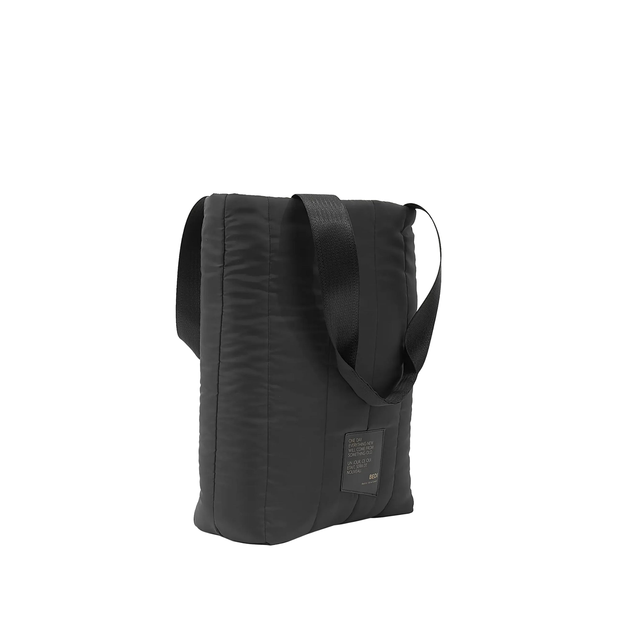 MILE-END Tote, Quilted Black