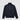 quarter zip sweater in navy with metal zipper