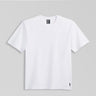White t-shirt on a gray background