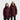 A male and a female model wearing red raincoats on a white background