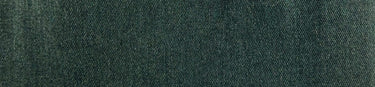 A close-up of dark green twill material