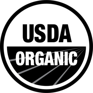 USDA Organic Logo black and white